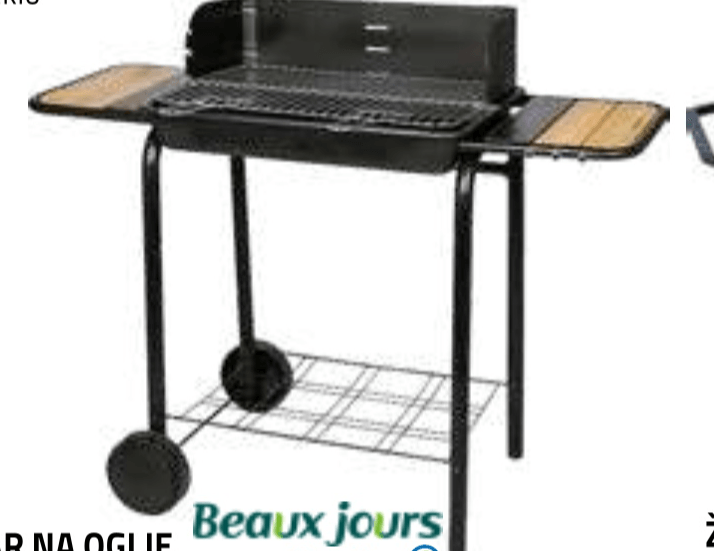 Žar na oglje Beaux jours E.Leclerc - Akcija v trgovini E.Leclerc