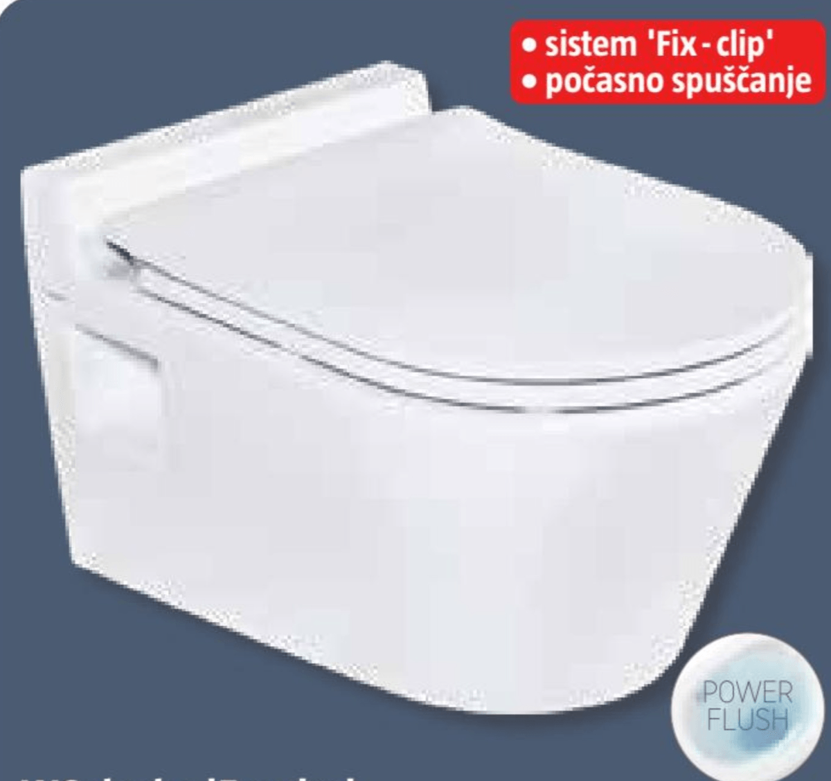 WC deska 'Empire' - Akcija v trgovini Bauhaus