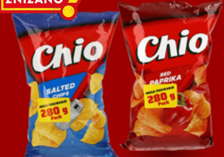 Čips Chio 280 g - Akcija v trgovini Spar