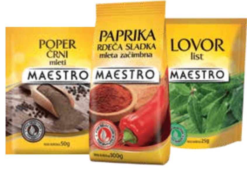 Maestro Začimbe - Akcija v trgovini Tuš