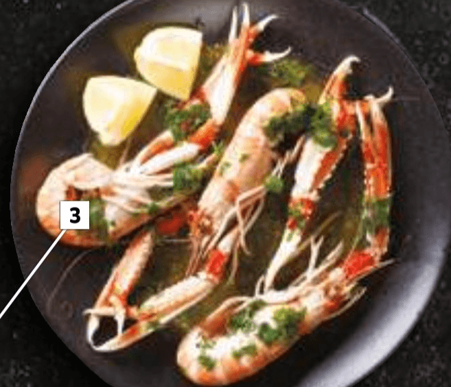 Mali škampi - Akcija v trgovini E.Leclerc