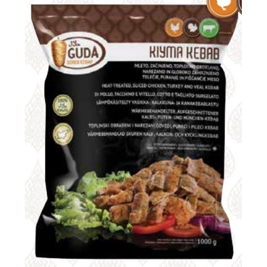 Mešani kebab 1 kg Guda - Akcija v trgovini Jager