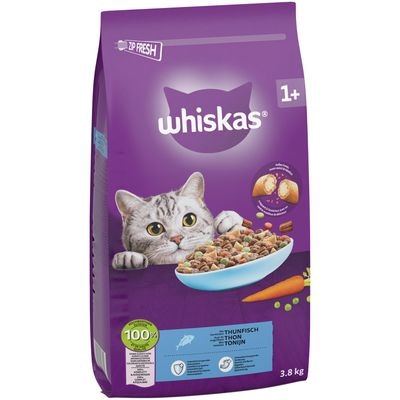 Briketi za mačke Whiskas Tuna 1,4 kg - Akcija v trgovini Jager