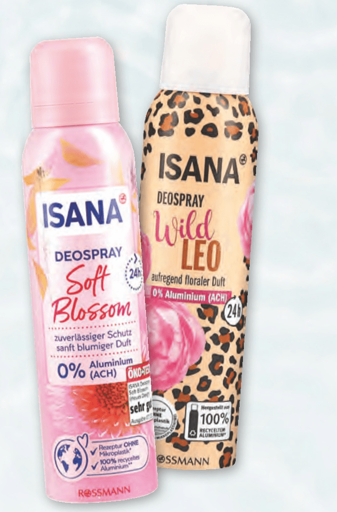 ISANA DEO SPREJ 150 ml - Akcija v trgovini Spar