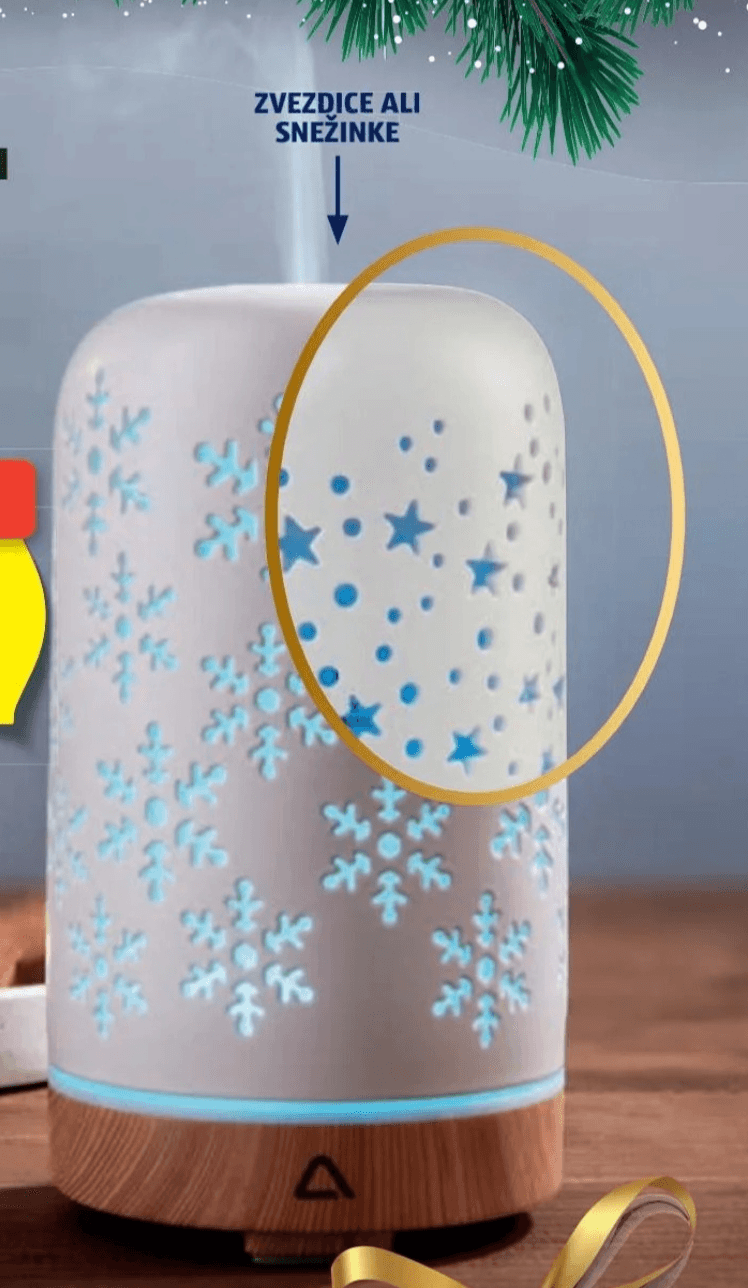 Božični dišavni razpršilnik - Akcija v trgovini Hofer