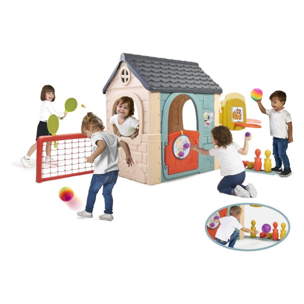 Večnamenska hišica 6 v 1 FEBER - Akcija v trgovini Baby Center