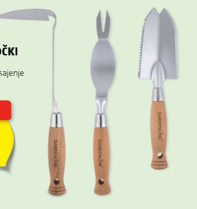 Vrtni pripomočki - Akcija v trgovini Hofer