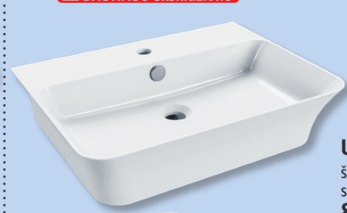 Umivalnik 'Rio' - Akcija v trgovini Bauhaus