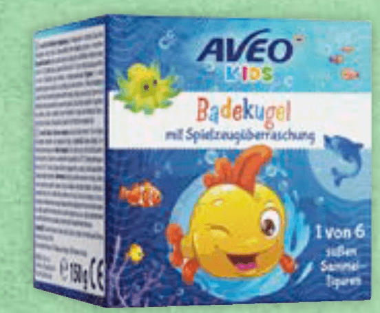 AVEO KIDS kopalna krogla z igračo 150 g - Akcija v trgovini Mueller