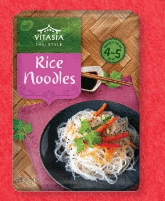 VITASIA Rice Noodles 200 g - Akcija v trgovini Lidl