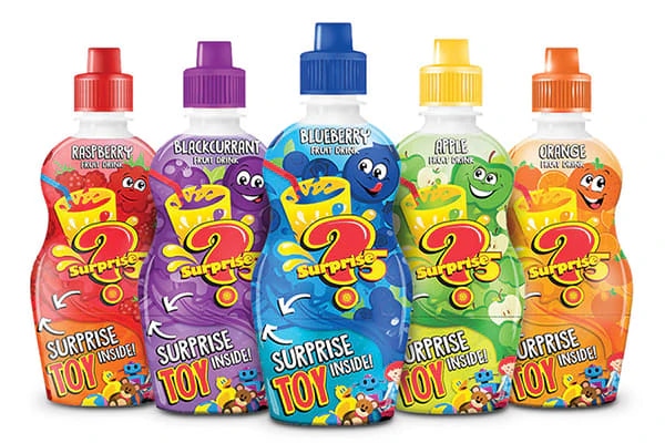 SURPRISE pijača + igrača 250 ml - Akcija v trgovini Kompas Shop
