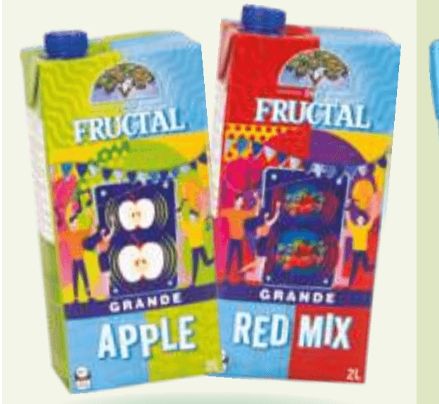 Sadna pijača Fructal 2 l - Akcija v trgovini E.Leclerc