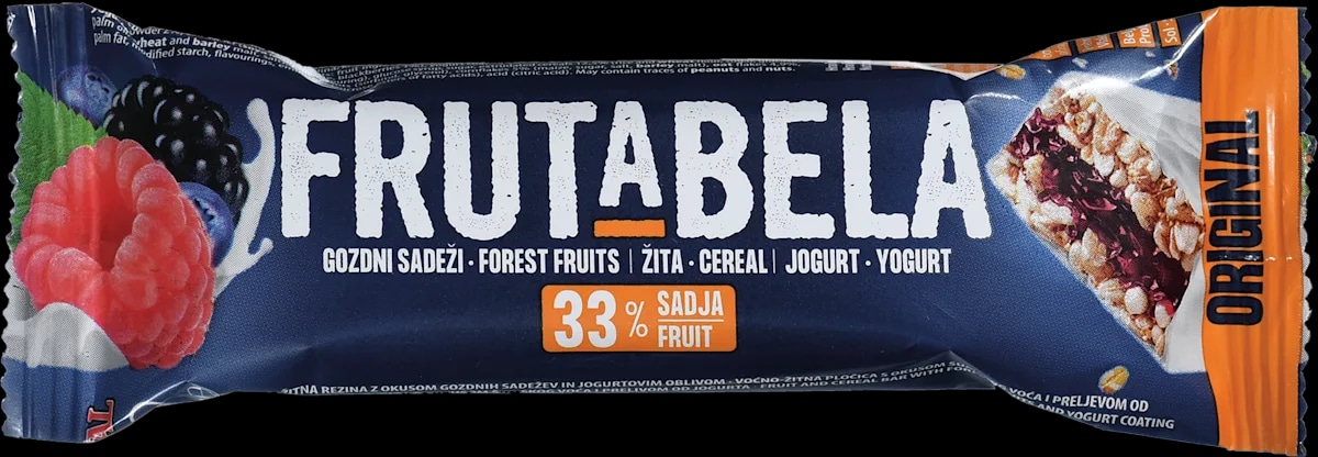 FRUTABELA Original jagoda sadno-žitna ploščica 30 g - Akcija v trgovini Dm