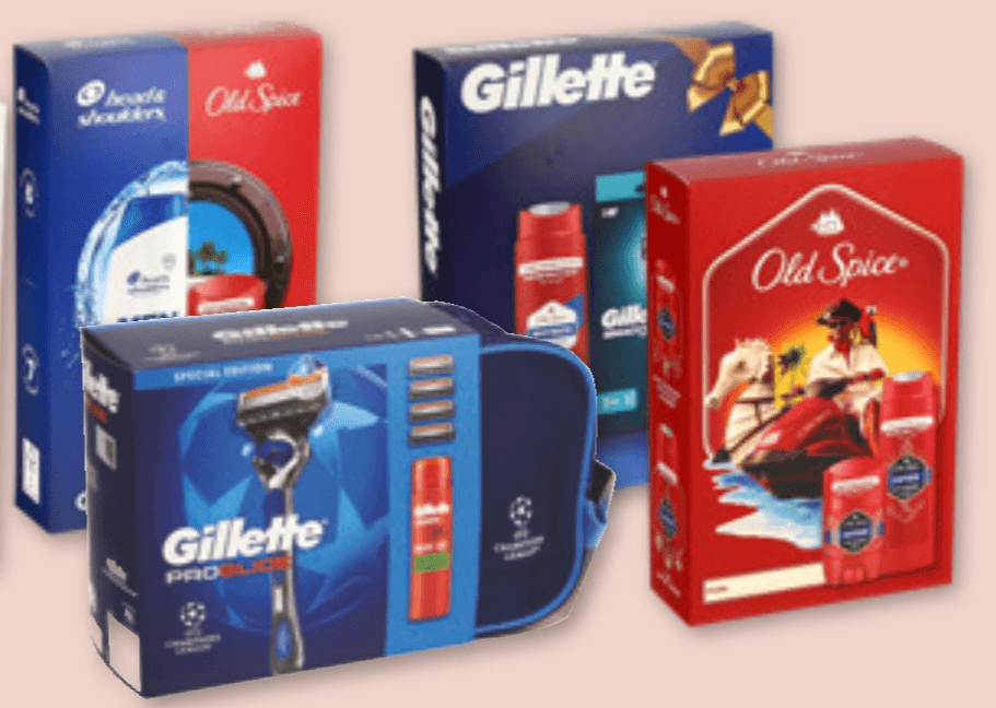Darilni seti Gillette, Old Spice, Pantene - Akcija v trgovini Mercator
