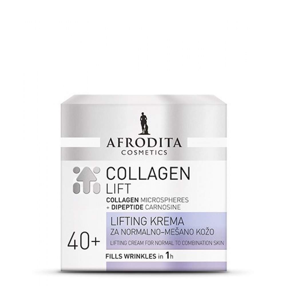 AFRODITA COSMETICS Collagen Lift lifting krema 50 ml - Akcija v trgovini Dm