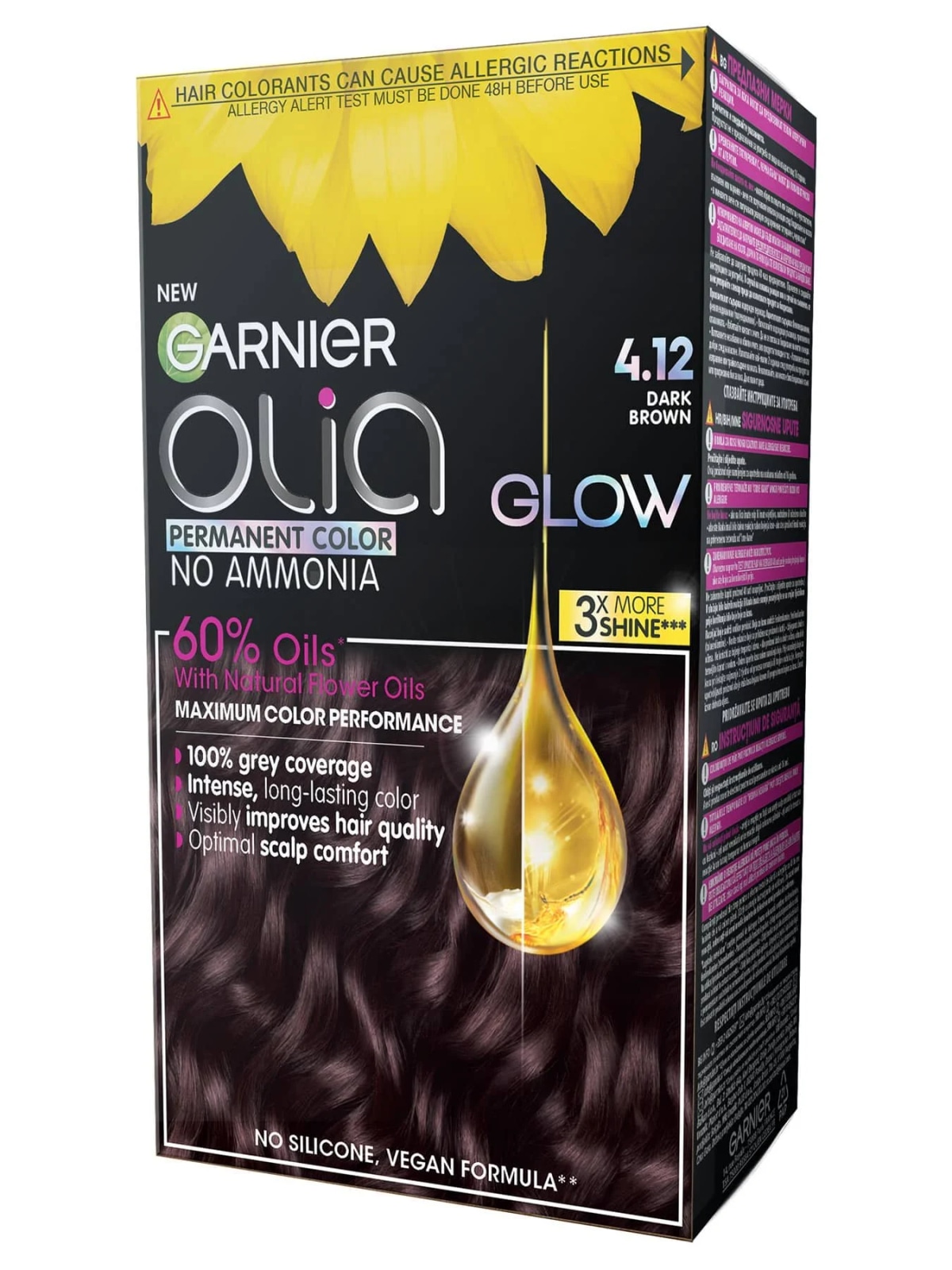GARNIER Olia Glow barva za lase - Akcija v trgovini Dm