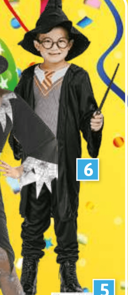 Otroški kostum čarovnik - Akcija v trgovini E.Leclerc