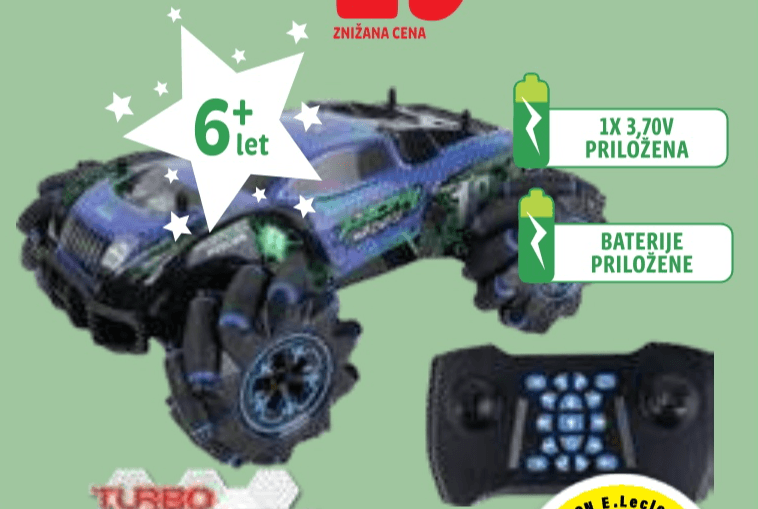 DRIFTING 4X4 TURBO CHALLENGE - Akcija v trgovini E.Leclerc