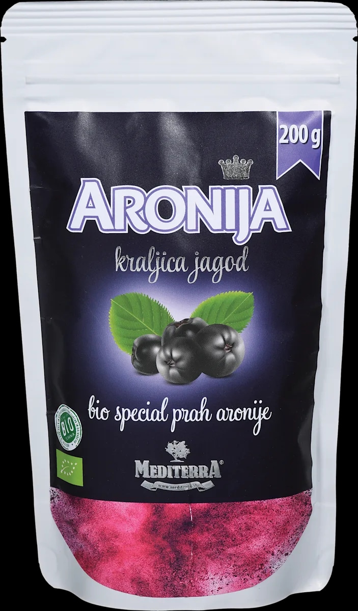 Mediterra Bio Aronia 1l ali 200g - Akcija v trgovini E.Leclerc