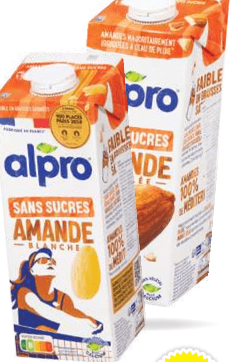 MANDLJEV NAPITEK ALPRO 1 l - Akcija v trgovini E.Leclerc