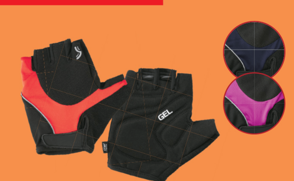 CRIVIT Kolesarske rokavice - Akcija v trgovini Lidl