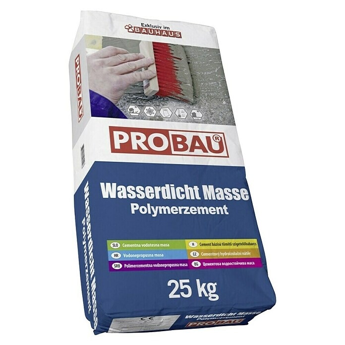 Probau Wasserdicht Masse Polymerzement 25 kg - Akcija v trgovini Bauhaus