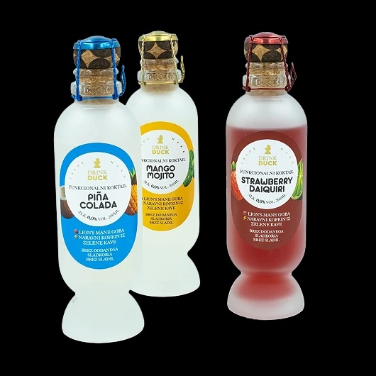 Drink Duck brezalkoholni funkcionalni paket koktajlov 3 x 0,20 l Akcija v trgovini Spar