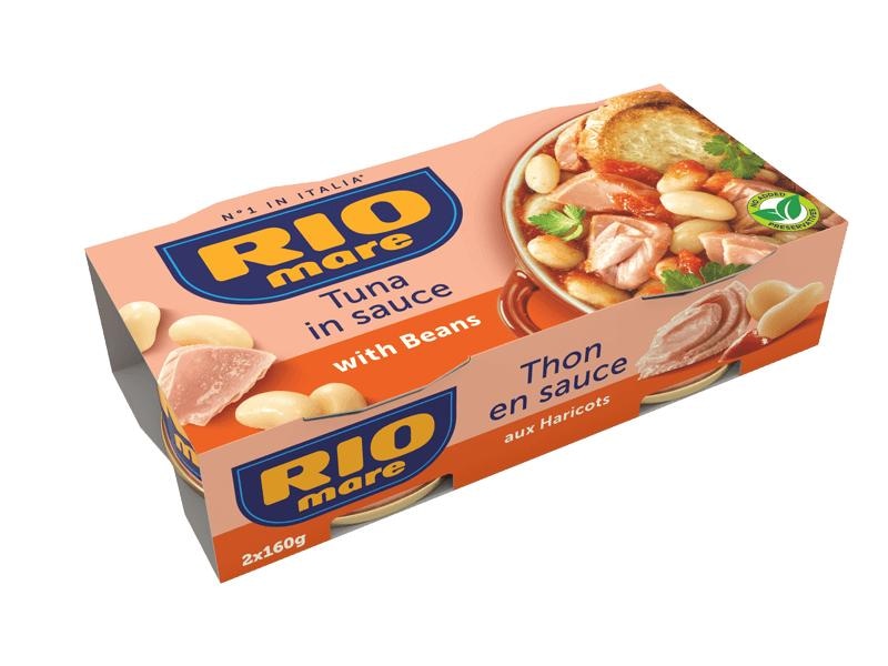 Fižol ali grah s tunino Rio Mare 2x 160 g - Akcija v trgovini E.Leclerc
