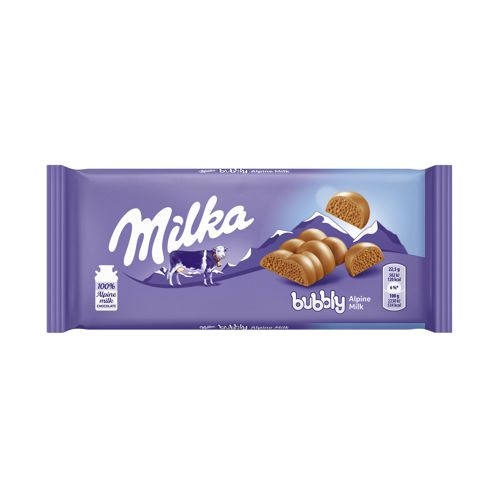 Milka Mlečna čokolada Bubbly Alpine Milk - Akcija v trgovini Lidl