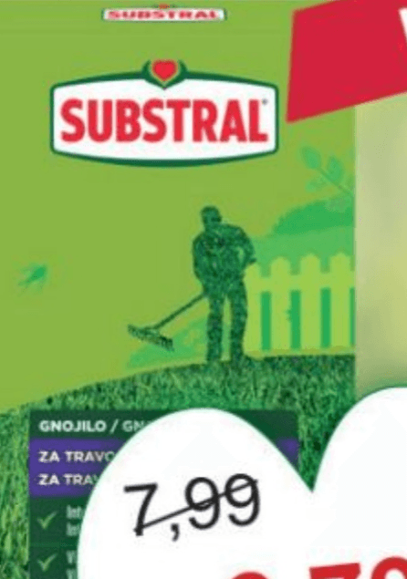 Substral Gnojilo za travo z mahom 1kg - Akcija v trgovini Merkur