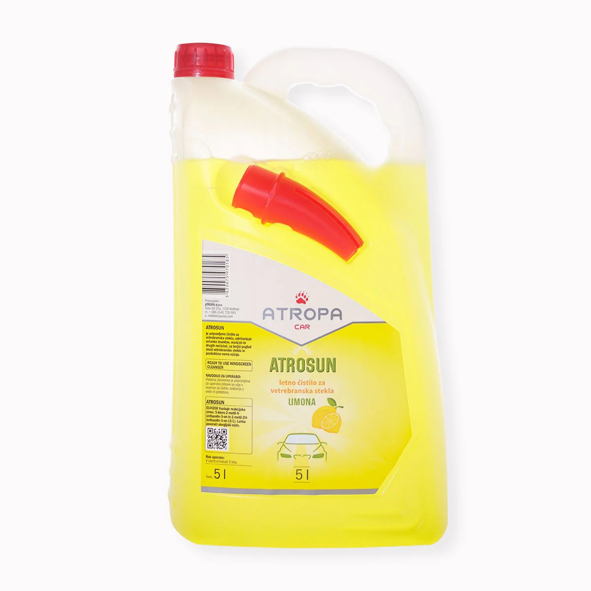 Atropa Letna tekočina za vetrobransko steklo 5 l - Akcija v trgovini E.Leclerc