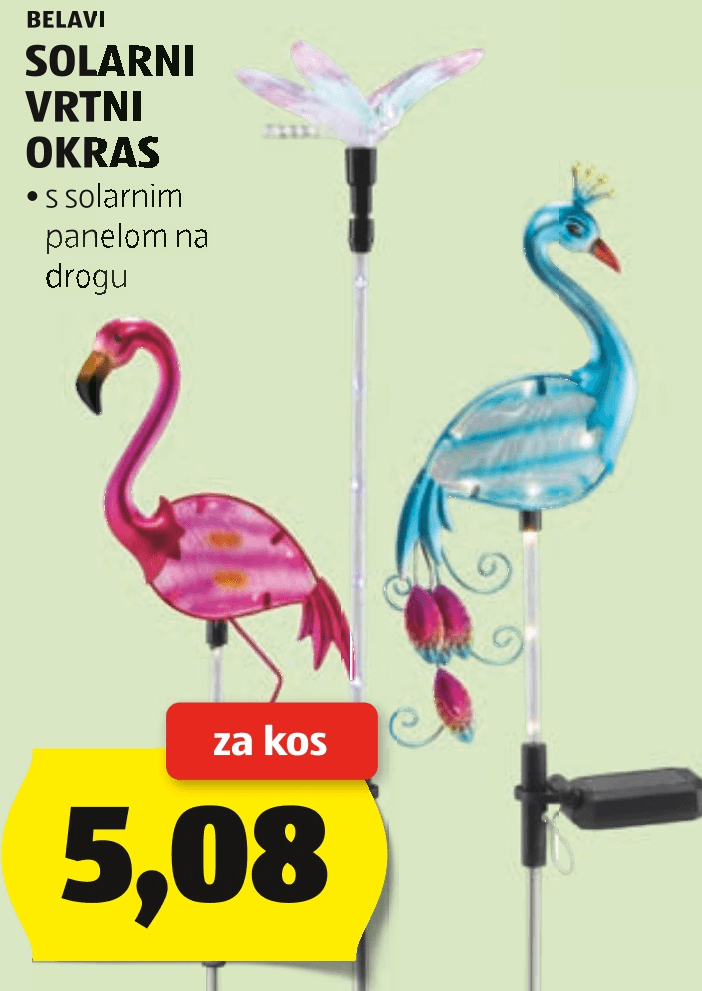 Belavi Solarni vrtni okras - Akcija v trgovini Hofer