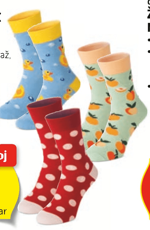 Ženske/moške nogavice 2 para - Akcija v trgovini Hofer