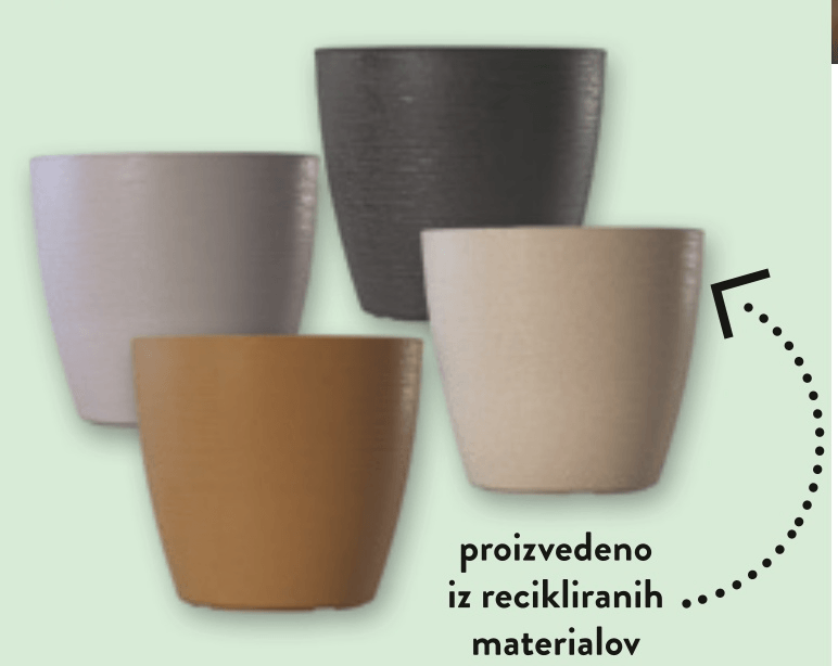 Lončki za rastline - Akcija v trgovini Spar