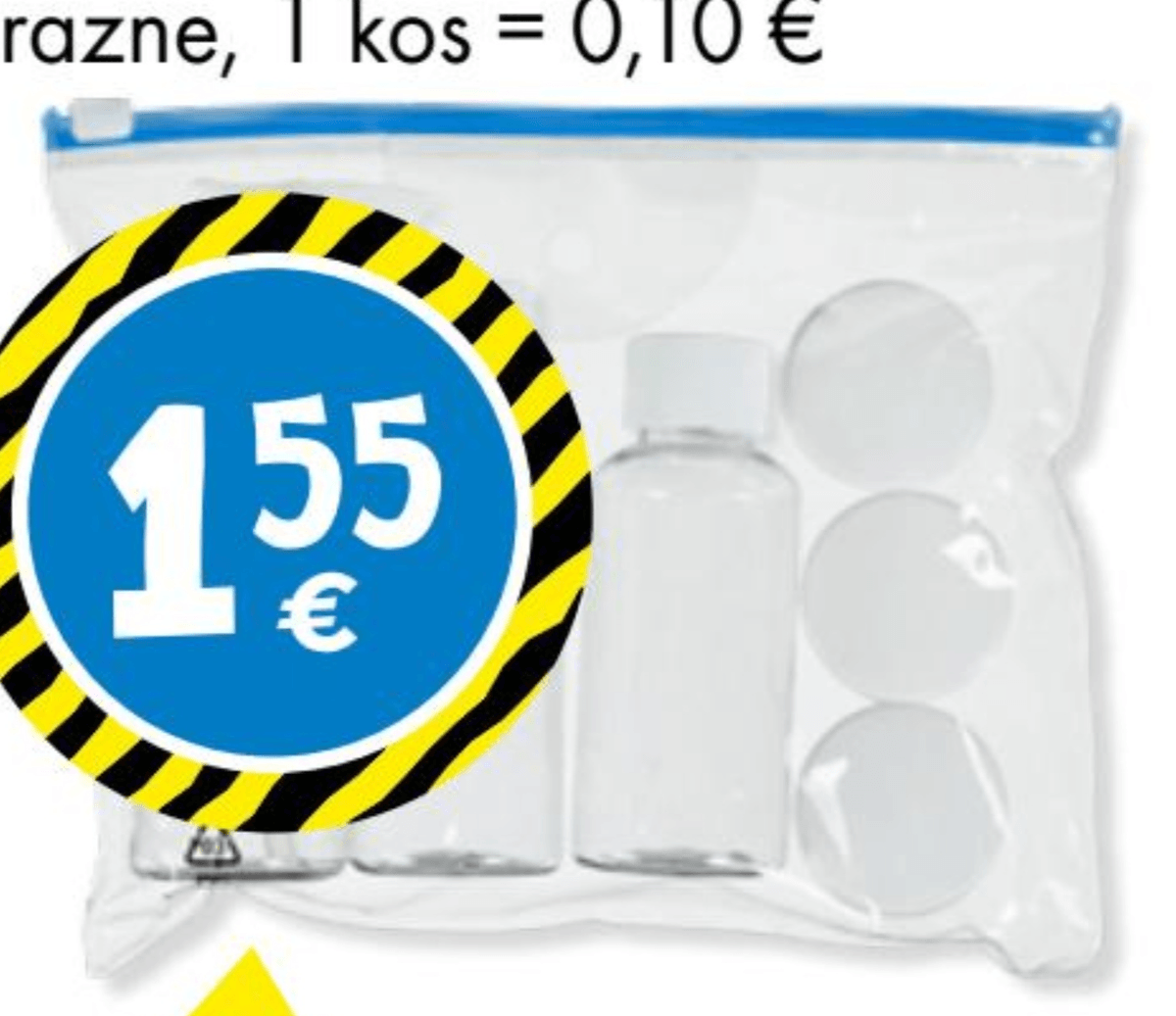 Vrečke za zamrzovanje 15 kosov - Akcija v trgovini Tedi