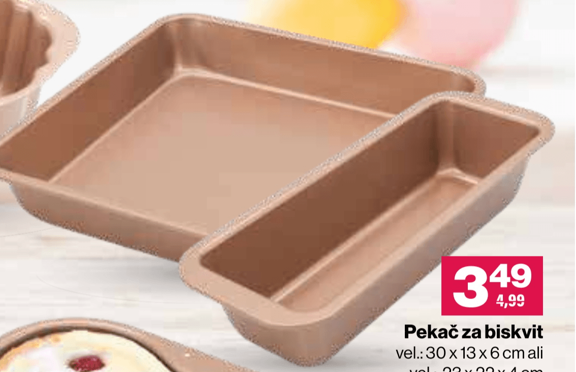 Pekač za biskvit Zenker - Akcija v trgovini Mercator