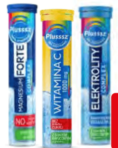 Vitaminske šumeče tablete 20/1 Plusssz - Akcija v trgovini Jager