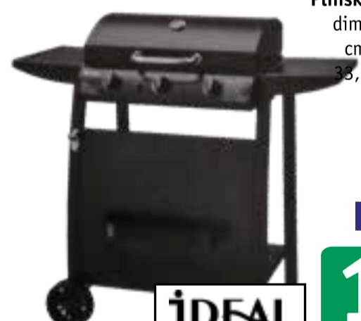 Plinski žar L13S30LJ15M50T01 Ideal - Akcija v trgovini Jager