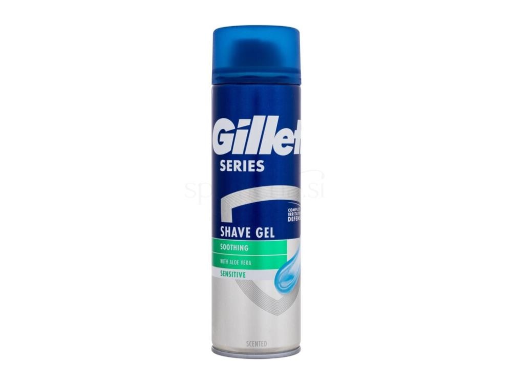 Gillette Series Sensitive gel za britje 200 ml - Akcija v trgovini Dm