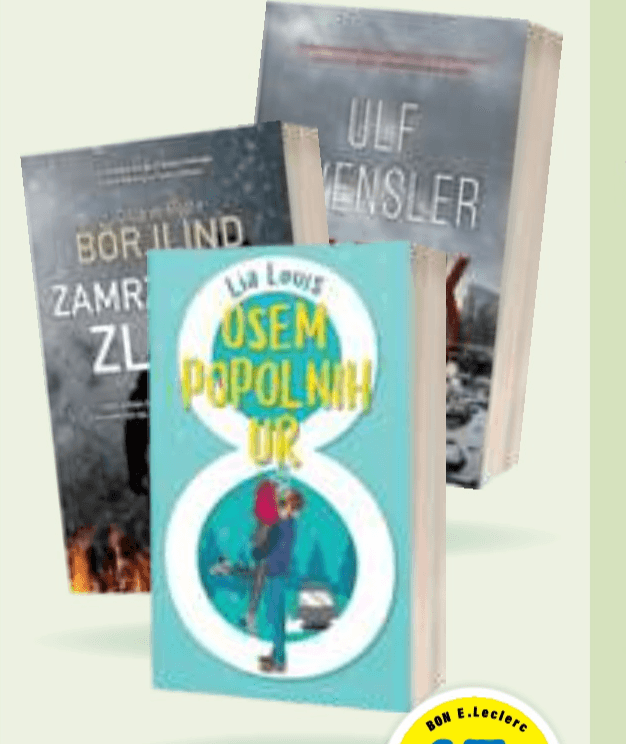 Hiša knjig Kriminalke in Romance - Akcija v trgovini E.Leclerc