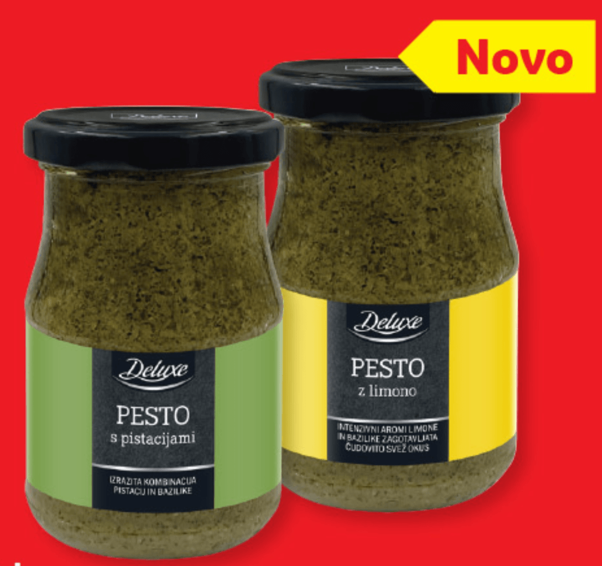 Deluxe Premium pesto 190 g - Akcija v trgovini Lidl