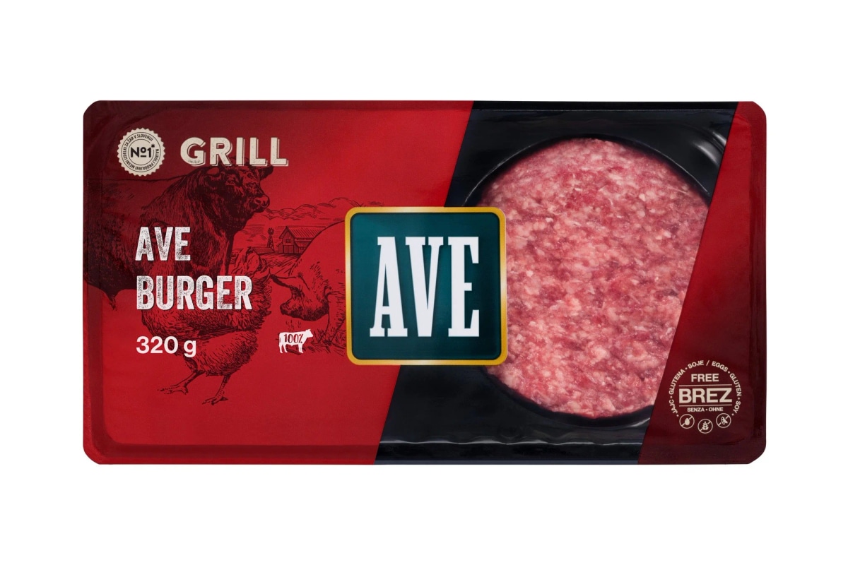 Mini burger s sirom 400 g Ave Grill - Akcija v trgovini Spar