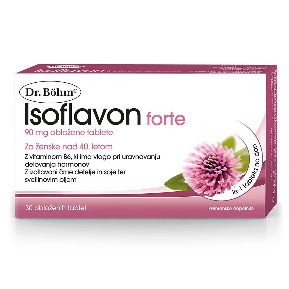 Dr. Böhm Isoflavon forte 30 tablet Akcija v trgovini E.Leclerc