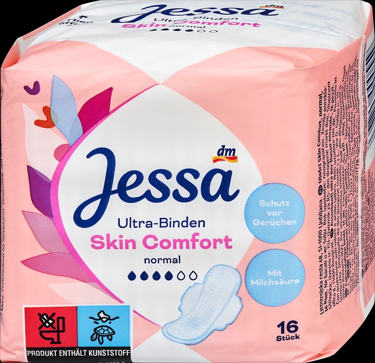 Jessa Ultra Skin Comfort damski vložki 16 kosov Akcija v trgovini Dm
