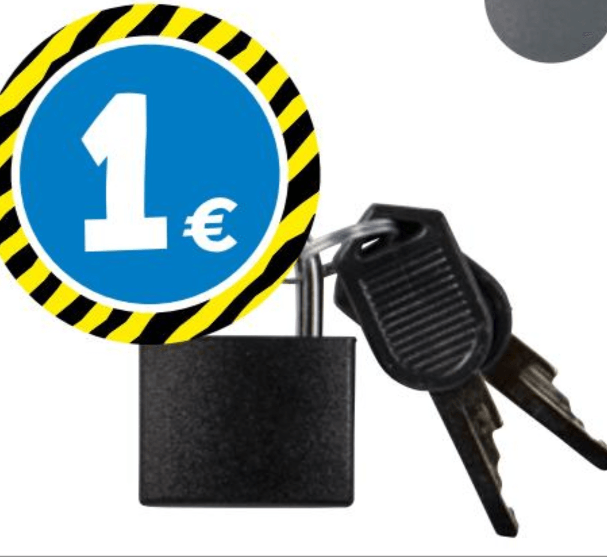 Ključavnica za kovček - Akcija v trgovini Tedi