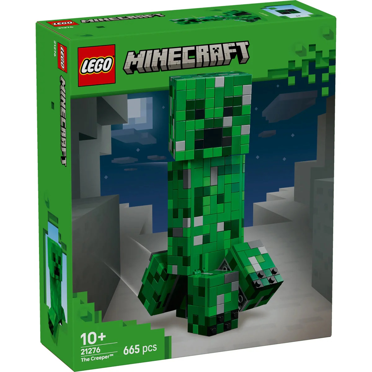 Creeper™ 658 kock LEGO Minecraft - Akcija v trgovini Baby Center