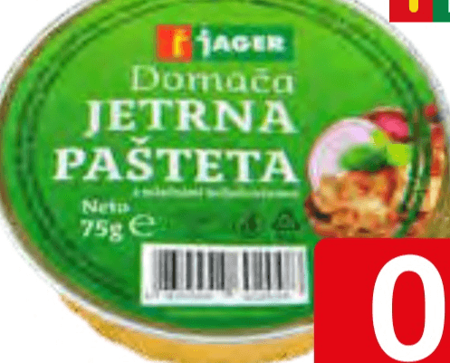Jeterna pašteta Jager 75 g - Akcija v trgovini Jager