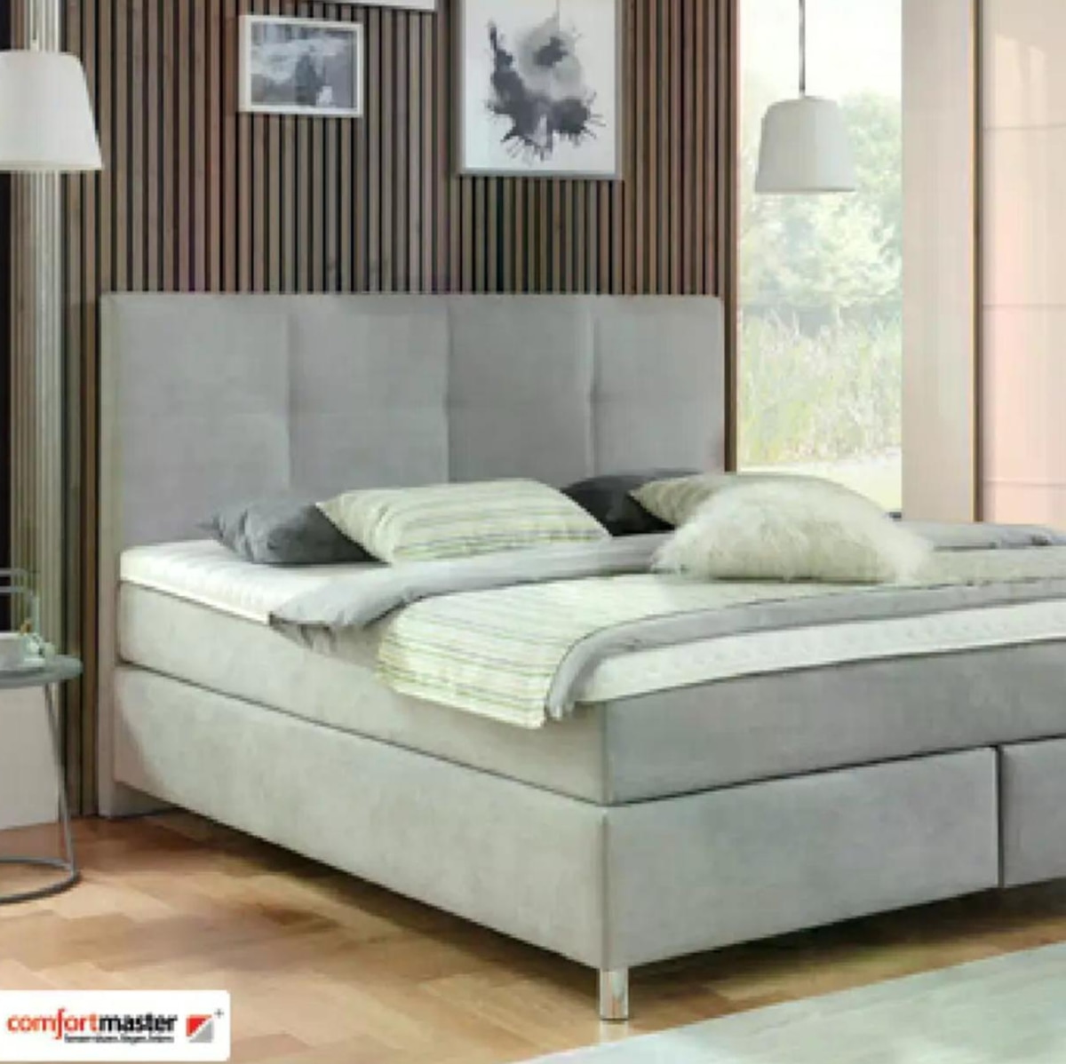 Boxspring postelja 160x200 cm - Akcija v trgovini Rutar