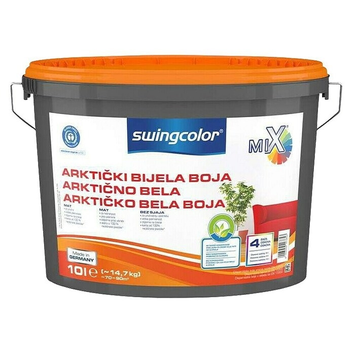 Mix stenska in stropna barva 'Basis 2 ali 4' 10 l swingcolor - Akcija v trgovini Bauhaus