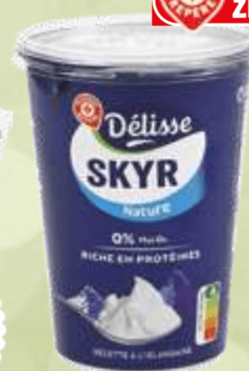 Jogurt Skyr Delisse 450 g - Akcija v trgovini E.Leclerc